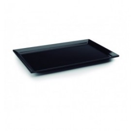 Black Mellamine Classic retangular da série lacor 30x22x2 cm