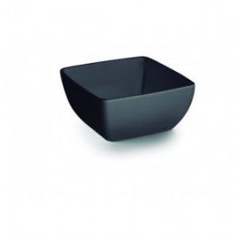 BOL ENSALADA BLACK MELAMINA SERIE CLASSIC DE LACOR 19x19x9 CM