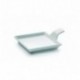 Bandeja com manga delicatesen White Melamine Classic Series 9.5x9.5 cm