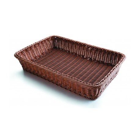 CESTA DE PAN RECTANGULAR MARRÓN DE LACOR