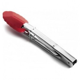 PINZA SILICONA ROJA DE LACOR 18 CM