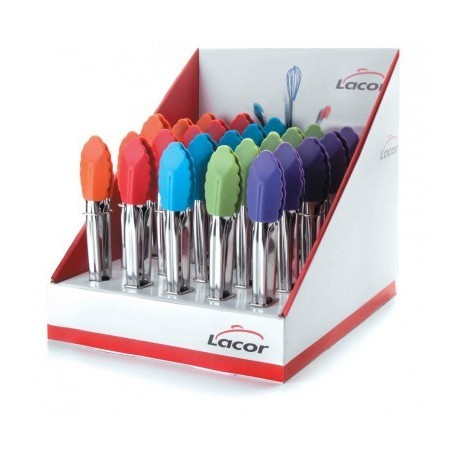 CAJA DISPLAY 25 PCS PINZAS SILICONA