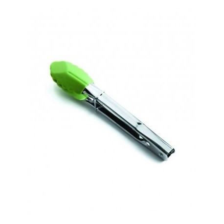 PINZA SILICONA VERDE DE LACOR 18 CM