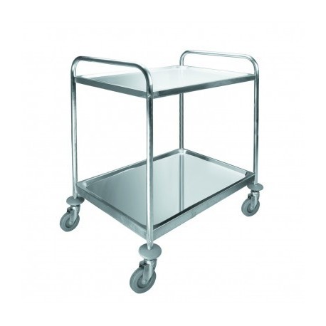 Carro de serviço destacável 2 bandejas 80 de lacor 80 cm