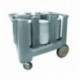 CARRO PORTAPLATOS DE LACOR 96X71X81 CM