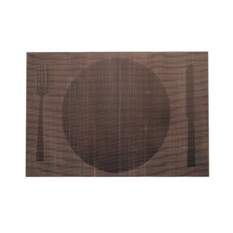 Lacor Brown Toleta individual de mesa 45x30 cm