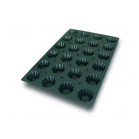 60x40 cm Briochette Silicone Mold 79x35 mm de lacor