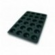 60x40 cm de molde de silicone muffin 69x39 mm de lacor