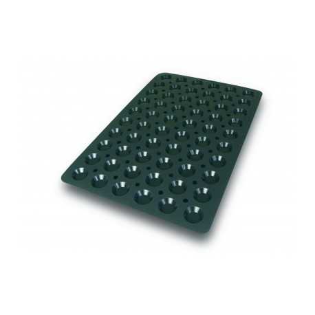 MOLDE SILICONA 60X40CM MINI TARTALETA 44X10 MM DE LACOR
