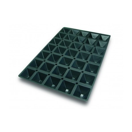 MOLDE SILICONA 60X40 CM PIRÁMIDE 65X65X35 MM DE LACOR
