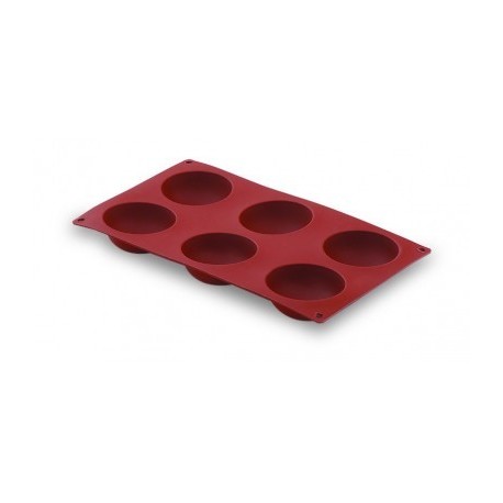 Cavidades de lacor semifesferas de molde de silicone 6