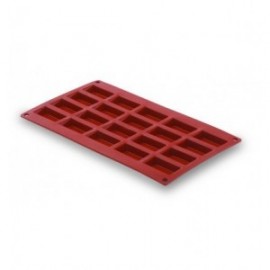 Pequena cavidade de silicone retângulo 20 lacor