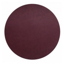 Gallow individual redondo marrom granulado