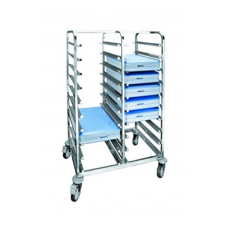 CARRO PORTABANDEJAS ISOTERMICAS PARA 20 UNIDADES DE LACOR 90X62X148 CM