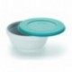 Policarbonato de Bol com tampa lacor 13x6,5 cm