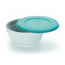 Policarbonato de Bol com tampa lacor 13x6,5 cm