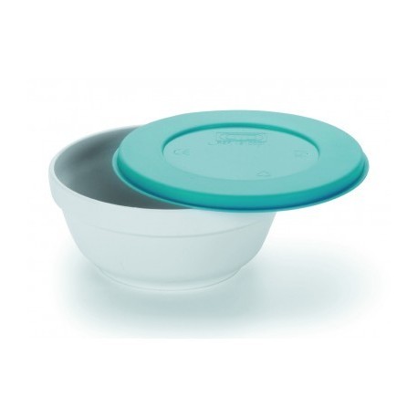 BOL POLICARBONATO CON TAPA DE LACOR 13X6.5 CM