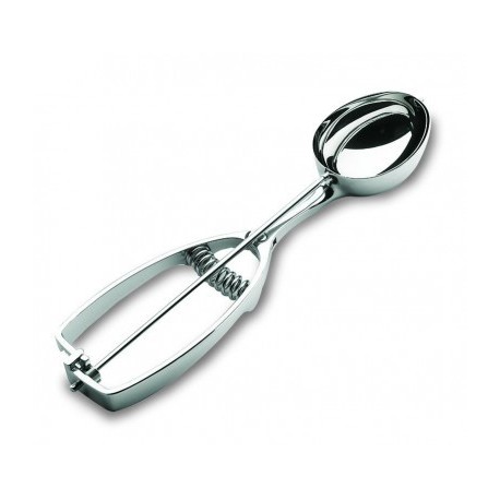 Ração oval de sorvete de luxo lacor inoxidável 53x41 cm
