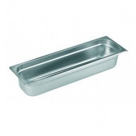 GN 2/4 Cubet sem aço inoxidável 18/10 de lacor 530x165x40 mm
