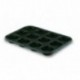 Molde 12 cavidades antiadrentes 12 cm