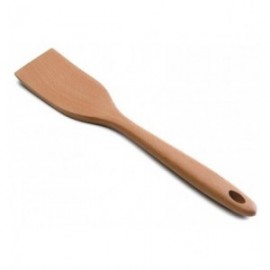 ESPÁTULA LISA MADERA HAYA DE LACOR 30X6 CM