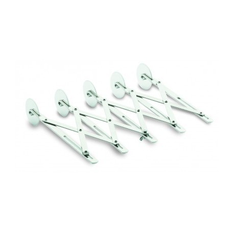 Corretas extensíveis de 5 rodas de lacor