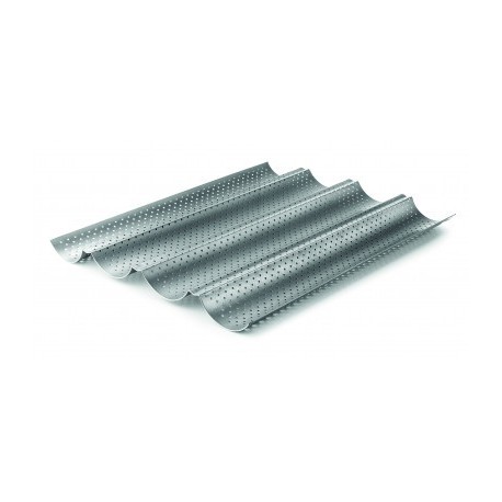 MOLDE BAGUETTE DELIZE DE LACOR 38X33 CM