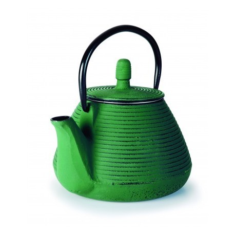 Modelo verde de ferro fundido 0,8 litros