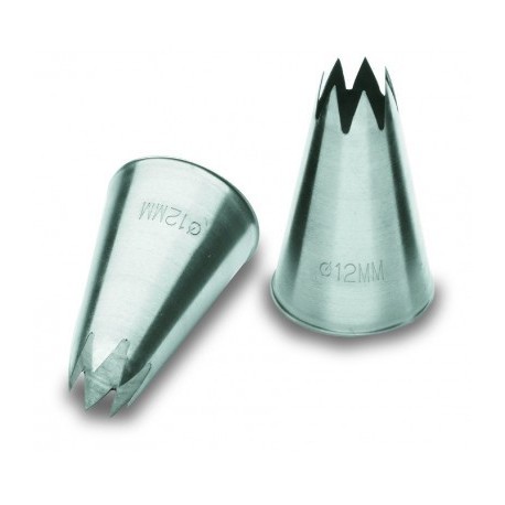 Pacote 6 bico de estrela lacor 15 mm