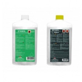 Garrafa de etanol de 1 litro de 1 litro