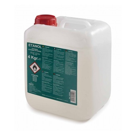 CUBO DE GEL COMBUSTIBLE ETANOL 4 KG. DE LACOR
