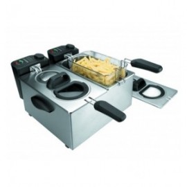 Fryer elétrica dupla 3,5 L x 2 4000 W de lacor