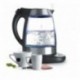 HERVIDOR ELECTRICO CRISTAL 1,7 LT 2200W DE LACOR