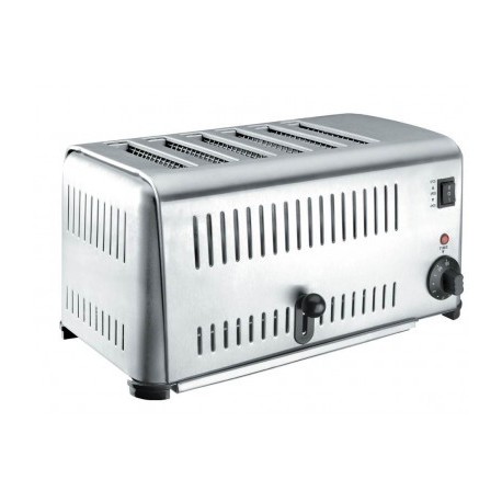 TOSTADORA BUFFET INOXIDABLE 6 RANURAS 3240W DE LACOR
