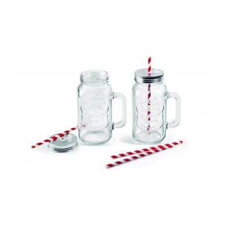 Definir 2 jarros de cristal lacor 500 ml