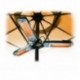 CALENTADOR ELÉCTRICO 3 BRAZOS ABATIBLES 2000W DE LACOR
