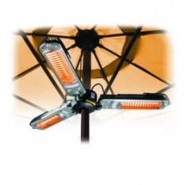 Aquecedor elétrico 3 braços enlaçados 2000w de lacor