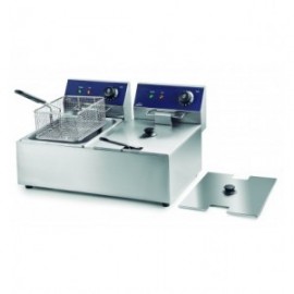 Fritadeira elétrica profissional dupla lacor