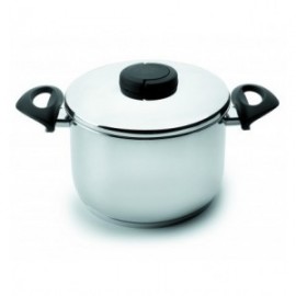 Pote com tampa de lacor 28 cm