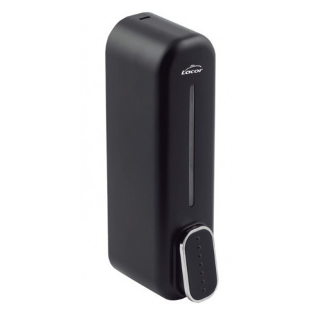 DISPENSADOR DE JABÓN/GEL NEGRO DE LACOR 350 ML
