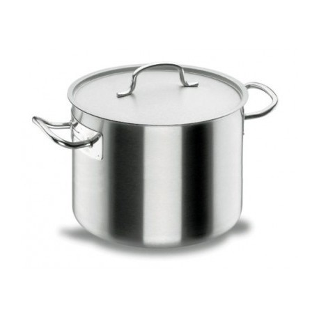 OLLA BAJA RECTA CHEF INOX SIN TAPA DE LACOR 32 CM