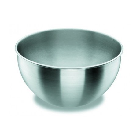 CALDERO SEMI-ESFÉRICO SIN ASAS INOXIDABLE 18/10 DE LACOR 22 CM