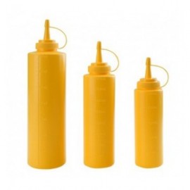 Garrafa de decoração amarela 400 ml