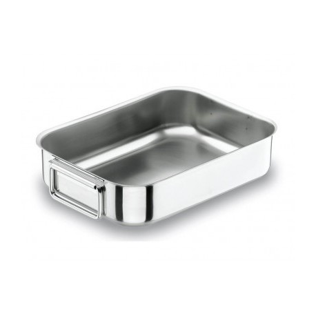 RUSTIDERA HONDA ASAS ABATIBLES INOXIDABLE 18/10 DE LACOR 35X26 CM