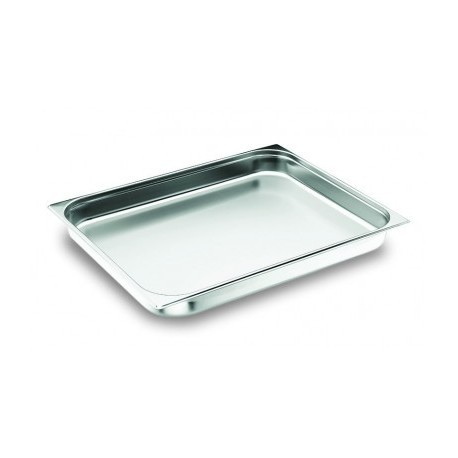 Lacor 530x650x100 mm Stainless GN 2/1