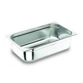 CUBETA GN PERFORADA 1/1 INOXIDABLE DE LACOR 530X325X100 MM