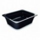 CUBETA GN MELAMINA NEGRA 1/2 DE LACOR 265X325X65 MM