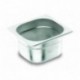 CUBETA GN 1/6 INOXIDABLE DE LACOR 176X162X65 MM