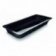 CUBETA GN MELAMINA NEGRA 2/4 DE LACOR 530X160X65 MM