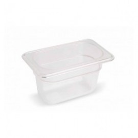 GN 1/9 Bucket de policarbonato de lacor 176x108x100 mm